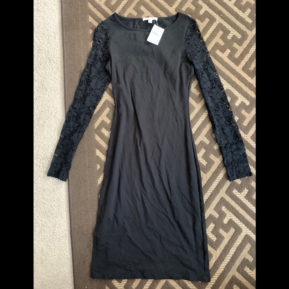 black long dress